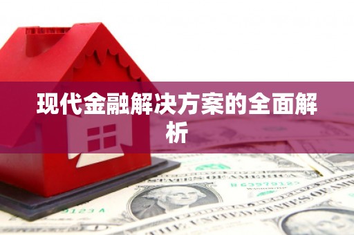 无极现代金融解决方案的全面解析