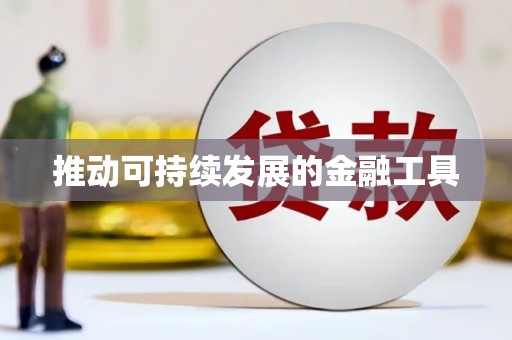 无极推动可持续发展的金融工具