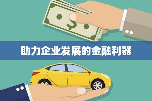 无极助力企业发展的金融利器