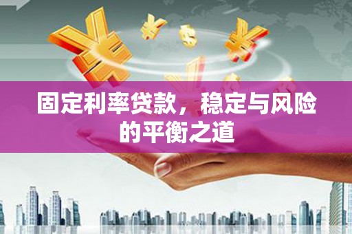 无极固定利率贷款，稳定与风险的平衡之道